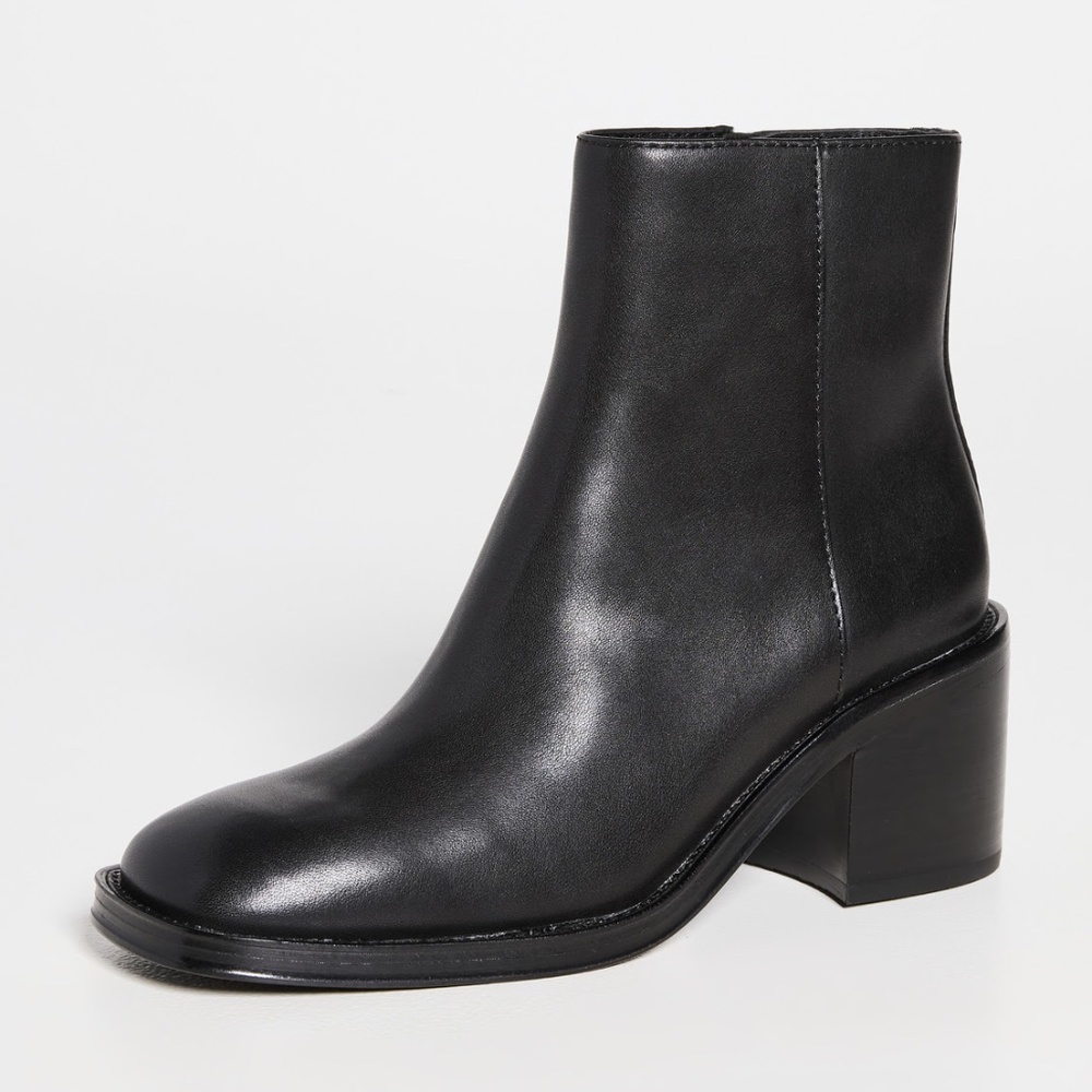 Blakely Square Toe Mid Heel Boots